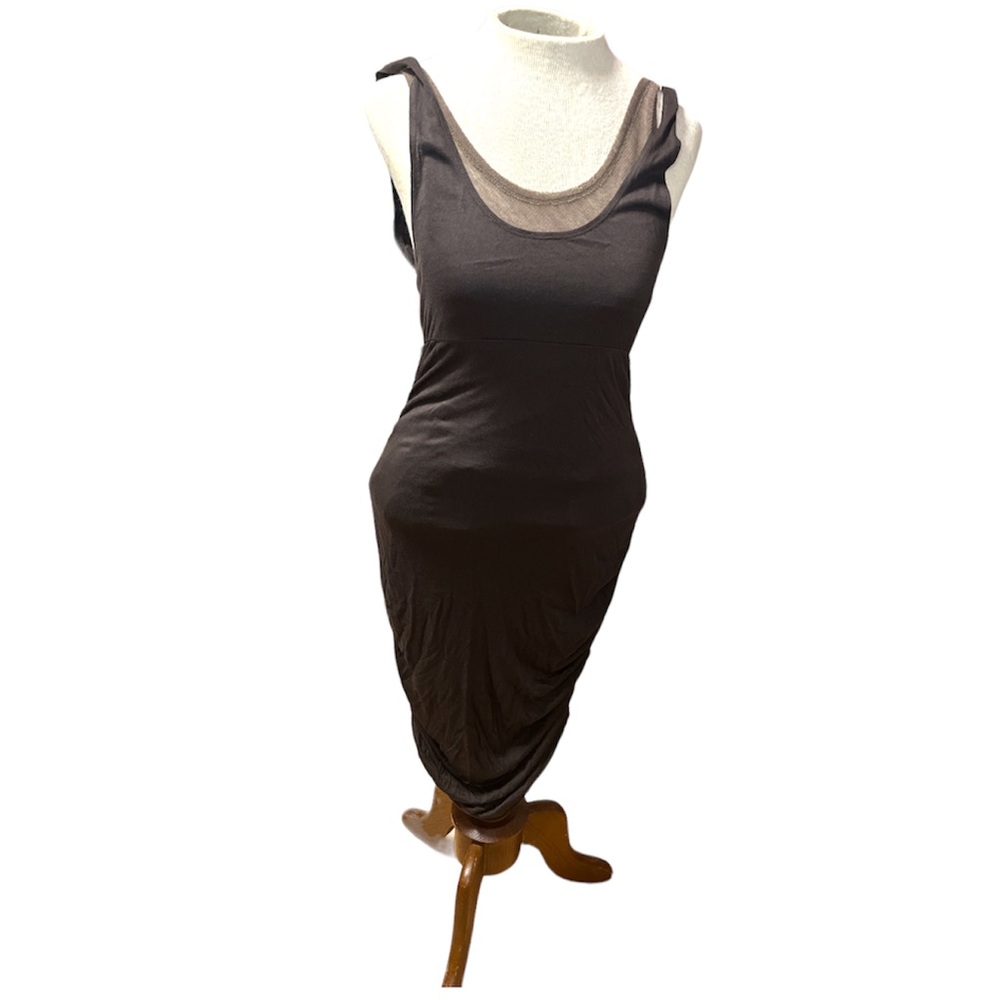 Alice and Olivia Brown Basics Dress size M